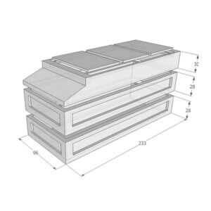 Jazigos Subterrâneos ½ Modulos