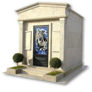 Jazigo em Granito Amarelo