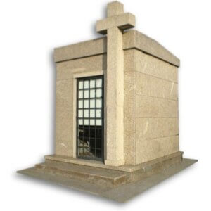 Jazigo em Granito Amarelo