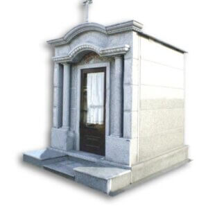 Jazigo em Granito Cinza