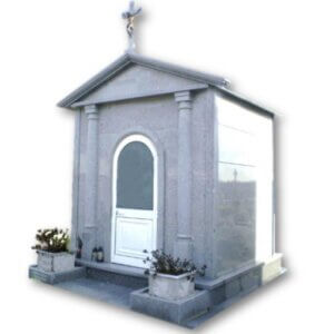 Jazigo em Granito Cinza