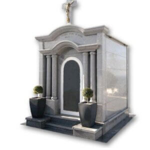 Jazigo em Granito Cinza