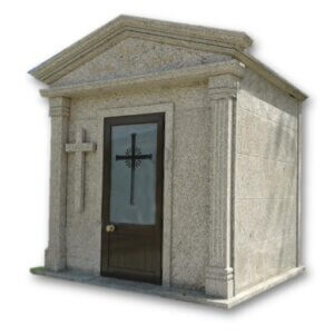 Jazigo em Granito Amarelo