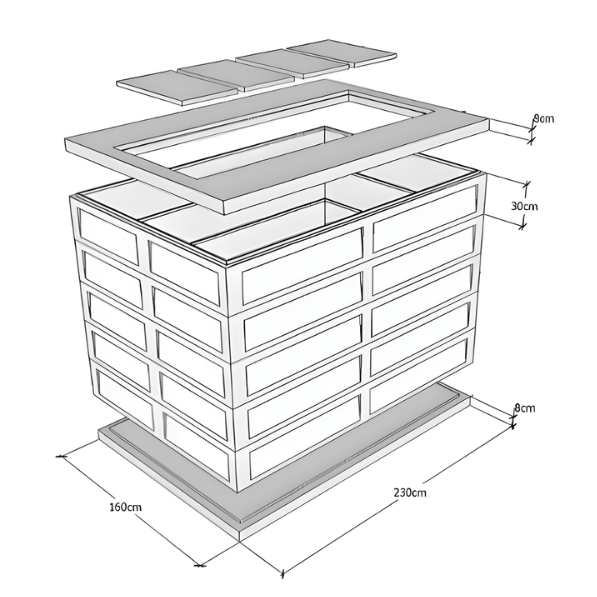 Jazigo Subterraneo 160