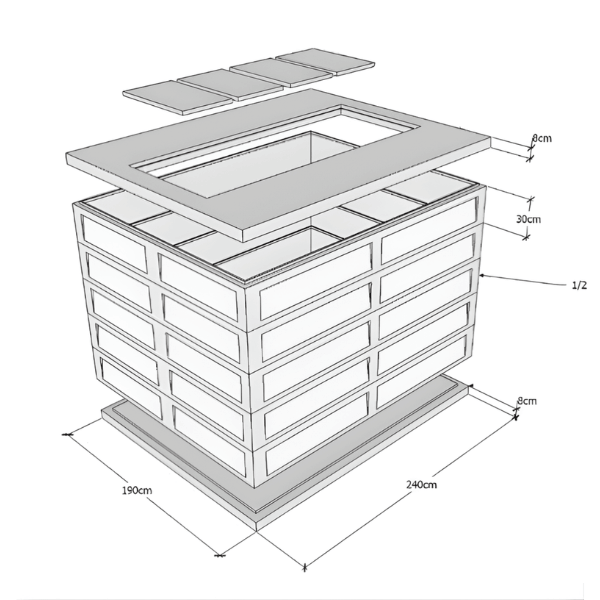 Jazigo Subterraneo 190
