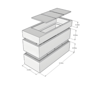 Jazigos Subterrâneos Módulos Série 96