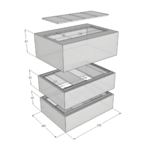 Jazigos Subterrâneos 160 Módulos